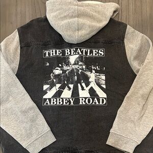 The Beatles Abbey Road Hoodie - Black and Gray